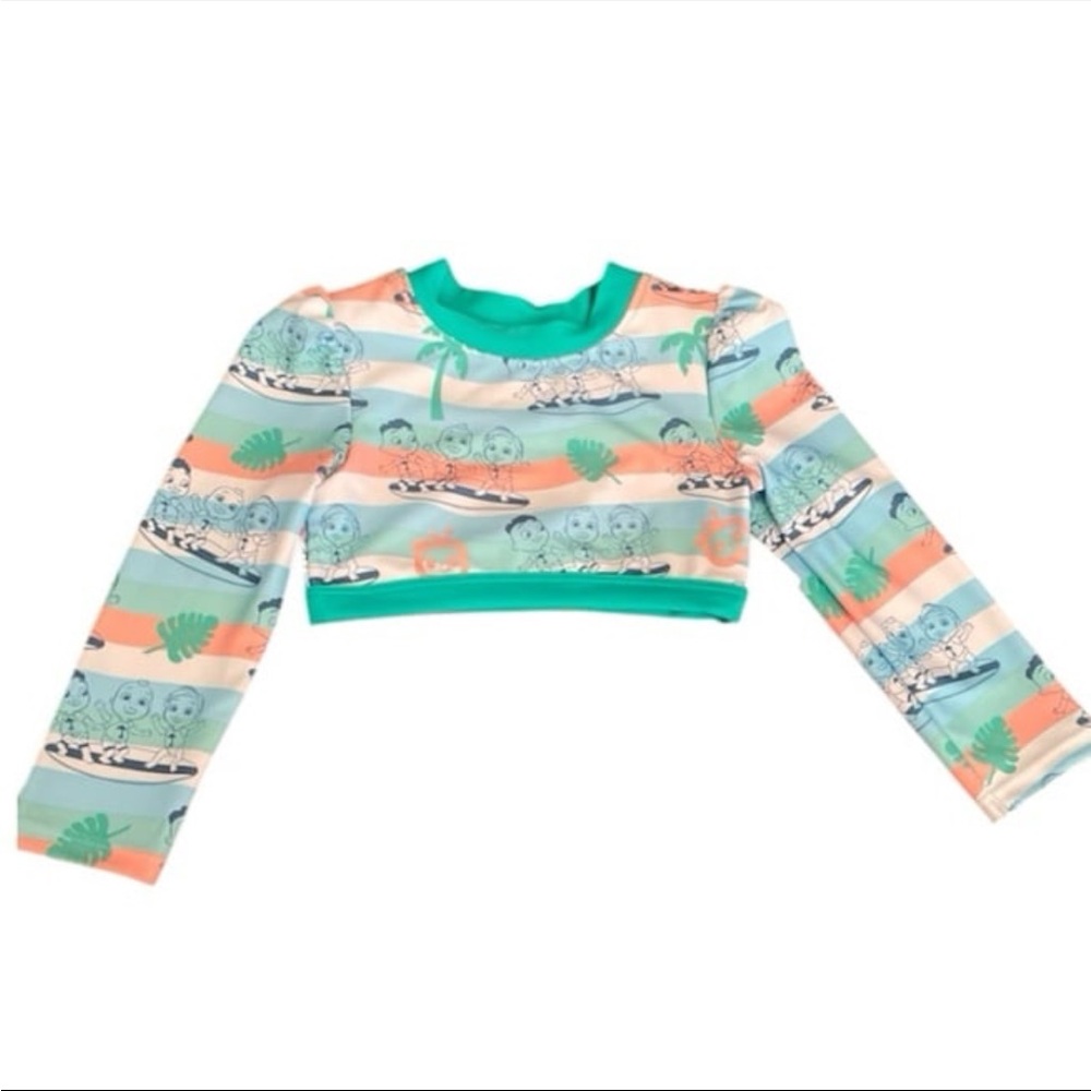 Girls 2T Rashguard Set - Picture 2 of 6